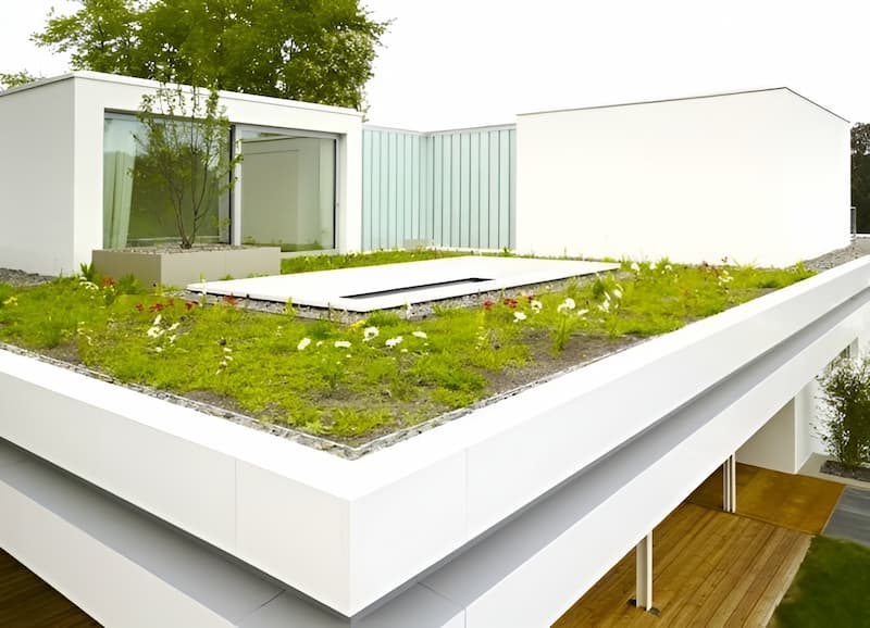 اجرای حرفه‌ای روف گاردن با ورق ژئوممبران