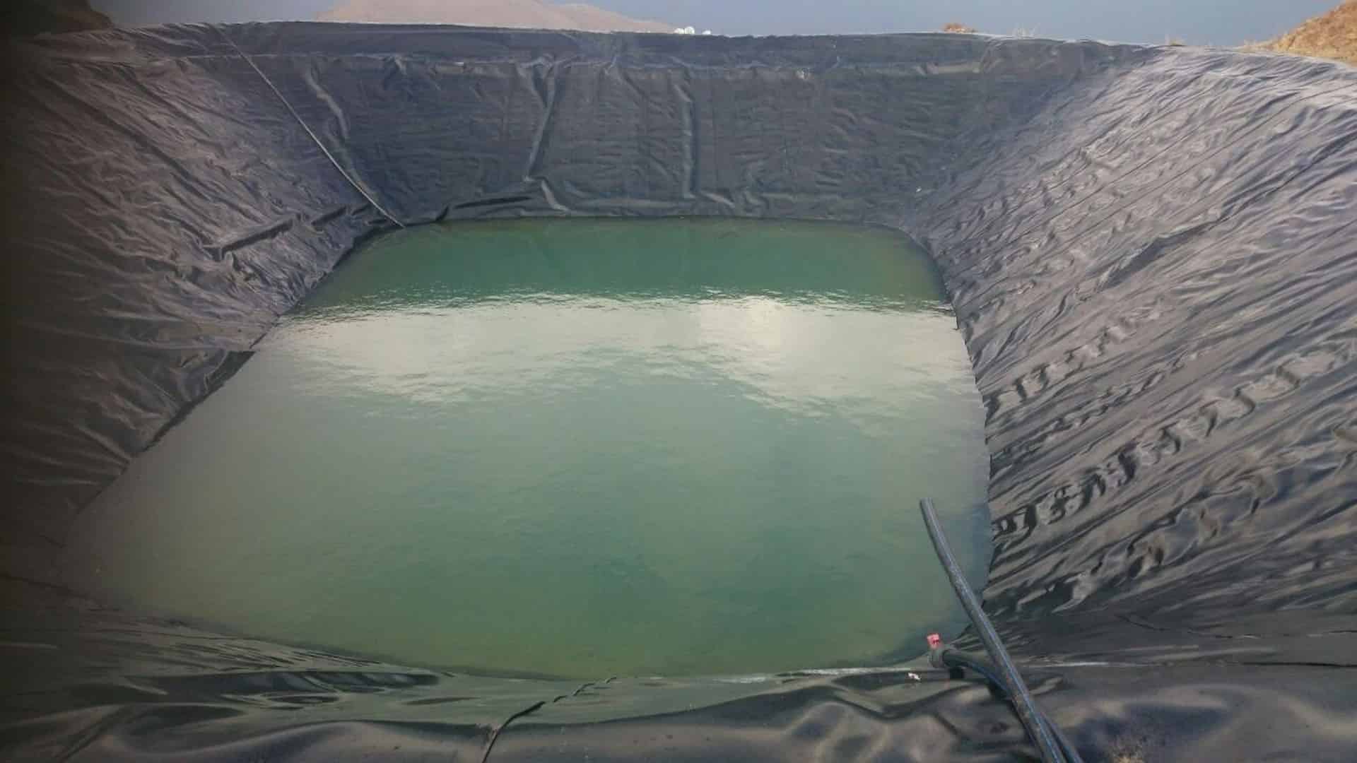 عایق کاری استخر و حوضچه در کاشمر با ژئوممبران مقاوم