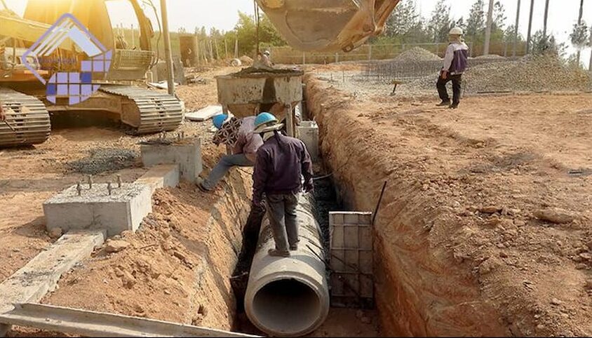 Advanced drainage with HDPE geomembrane